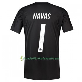Günstige Fußballtrikots Real Madrid Navas 1 Torwart 2018-2019 Kurzarm Heimtrikotsatz kaufen
